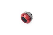 Gør-det-selv vandkøling - Bitspower G1/4" Black Sparkle / Deep Blood Red Enhance Multi-Link For OD 12MM - BP-BSEML-DBR
