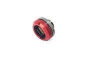 Gør-det-selv vandkøling - Bitspower G1/4" Black Sparkle / Deep Blood Red Enhance Multi-Link For OD 16MM - BP-BSEML16-DBR