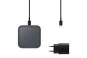 Mobil - Adaptere & Opladere - Samsung Wireless Charger Pad (Incl. Power Adapter) - Black - EP-P2400TBEGEU