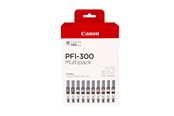 Blæk, Toner & Forbrugsstoffer - Canon PFI-300 / 4192C008 Multi Pack - 4192C008