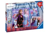 Puslespil - Ravensburger Frozen 2 The Journey Starts 3x49p - 10105011
