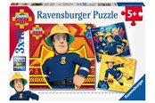 Puslespil - Ravensburger Fireman Sam Call Sam In Danger 3x49p - 10109386