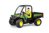 Legetøjsbil - Bruder John Deere Gator XUV 855D with driver - 2490