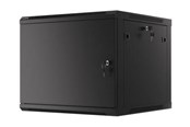 Rack skabe - Lanberg WF01-6609-00B - 9U - Wall Mount Rack Cabinet - WF01-6609-00B