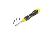 Værktøj - Stanley Multibit Ratchet Screwdriver + 10 Bits - 0-68-010