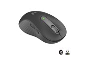 Mus - Logitech Signature M650 Large Wireless Graphite (Left Handed) - Mus - Optisk - 5 knapper - Sort - 910-006239