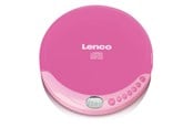 CD Player - Lenco Portable CD player in pink - CD-011PK