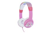 Hovedtelefoner/headset - OTL Peppa Pig Rainbow Glitter - Børnehovedtelefoner - Lydbegrænset 85dB max - PP0776