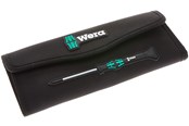 Værktøjskasser og lagersystemer - Wera Pouch for up to 12-piece sets Kraftform Micro screwdrivers empty - 5671385001