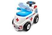 Løbecykler, Gåbiler & Scootere - Falk Ambulance ride-on med opbevaringsrum, rat og horn - 808-001