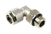 Gør-det-selv vandkøling - Alphacool Screw angle AG 1/4' on 10/8mm liquid cooling system connecting adapter - 16405