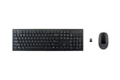 Tastatur - Deltaco Wireless Keyboard And Mouse (US) - Tastatur & Mus sæt - Amerikansk engelsk - Sort - TB-114-US