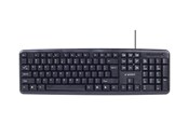 Tastatur - Gembird KBS-UO4-01 - 4-in-1 office kit - keyboard mouse headset and mouse pad set - QWERTY - US - Tastatur, mus, headset og musemåtte sæt - Amerikansk engelsk - Sort - KBS-UO4-01