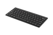 Tastatur - Deltaco TB-631 mini Keyboard Bluetooth - Nordic - black - Tastatur - Nordisk - Sort - TB-631