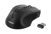 Mus - Deltaco MS-776 - Mouse optical 5 buttons wireless USB Black - Mus - Optisk - 5 knapper - Sort - MS-776