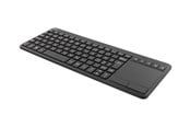 Tastatur - Deltaco Wireless mini Keyboard with Touchpad Nordic Black - Tastatur - Nordisk - Sort - TB-504