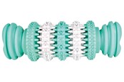 Hunde - Trixie Denta Fun Bone Tyggelegetøj af Naturligt Gummi med Mintsmag Stor 15cm - TX32944