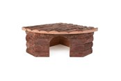 Kanin & gnaver - Trixie Jesper corner house dwarf rabbits bark wood 42 × 15 × 30/30 cm - TX62043