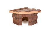 Kanin & gnaver - Trixie Jesper corner house hamsters bark wood 21 × 10 × 15 cm - TX62041