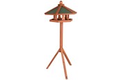 Fuglebure, huse & tilbehør - Trixie natura bird feeder with stand pine wood ø 65 × 46 cm/1.45 m brown - TX5572