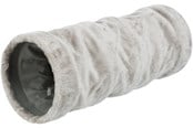 Katte - Trixie Playing tunnel plush ø 22 × 60 cm grey - TX42982