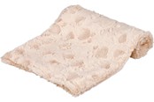 Hunde - Trixie Cosy blanket structured soft plush 70 × 50 cm beige - TX37163