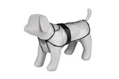 Hunde - Trixie Tarbes raincoat L: 60 cm transparent/black piping - TX3007