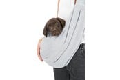 Hunde - Trixie Junior Pet Front Carrier Soft Light Grey 22x20x60cm Up to 5kg - TX28948