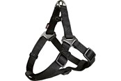 Hunde - Trixie Premium One Touch harness L: 65–80 cm/25 mm black - TX204601