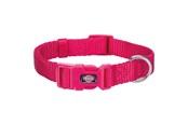 Hunde - Trixie Premium collar S: 25–40 cm/15 mm fuchsia - TX202211