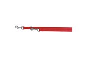 Hunde - Trixie Premium adjustable leash XS: 2.00 m/10 mm red - TX201303