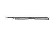Hunde - Trixie Premium adjustable lead double-layered L–XL: 2.00 m/25 mm graphite - TX200916