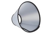 Hunde - Trixie Protective collar plastic hook and loop fastener M: 36–43 cm/18 cm - TX19514