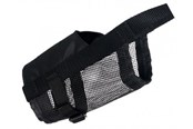 Hunde - Trixie Muzzle with net insert polyester M black - TX19263