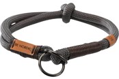 Hunde - Trixie BE NORDIC choke M: 45 cm/ø 8 mm dark grey/brown - TX17271