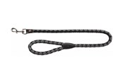 Hunde - Trixie Cavo lead L–XL: 1.00 m/ø 18 mm black/graphite - TX144220