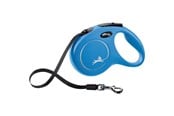 Hunde - Flexi New CLASSIC M/L leash 5 m blue - H7847L