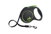 Hunde - Flexi Black Design L leash 5 m 50 kg green - H78016G