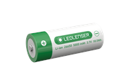 Lommelygter og pandelamper - Ledlenser Li-Ion rechargeable Battery 3.7 V \/ 5000 mAh - 501002