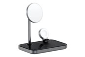 Mobil - Adaptere & Opladere - Satechi 3-in-1 Magnetic Wireless Charging Stand - ST-WMCS3M
