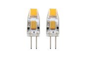 Lyskilder - EGLO LED pære 1,2W/827 100 lumen dæmpbar 2-pak G4 - 110158