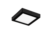 Lamper - EGLO IDUN plafond 170x170 mm, 4000K, sort - 75605
