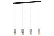 Lamper - EGLO PRESTWICK 3 pendant light grey - 43598
