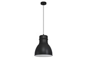 Lamper - EGLO EBURY pendel, sort/hvid - 43621