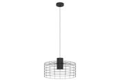 Lamper - EGLO MILLIGAN pendel Ø480 mm, sort - 43628