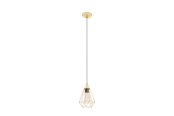 Lamper - EGLO TARBES pendel, Ø175 mm, børstet messing - 43681