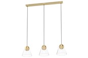Lamper - EGLO CERASELLA langbordspendel, børstet messing - 99629