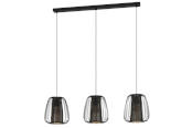 Lamper - EGLO CURASAO langbordspendel, sort/guld - 99662