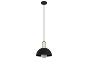 Lamper - EGLO CALMANERA pendel, sort/messing - 99693