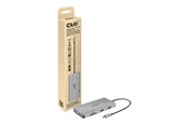 Dockingstation - Club 3D USB Gen1 Type-C 9-in-1 hub - docking station - USB-C - VGA HDMI - GigE - CSV-1594